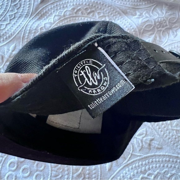 TO LITTLE ARROWS BABY Snapback Hat (Vegan Leather‎ Patch) - Picture 4 of 6